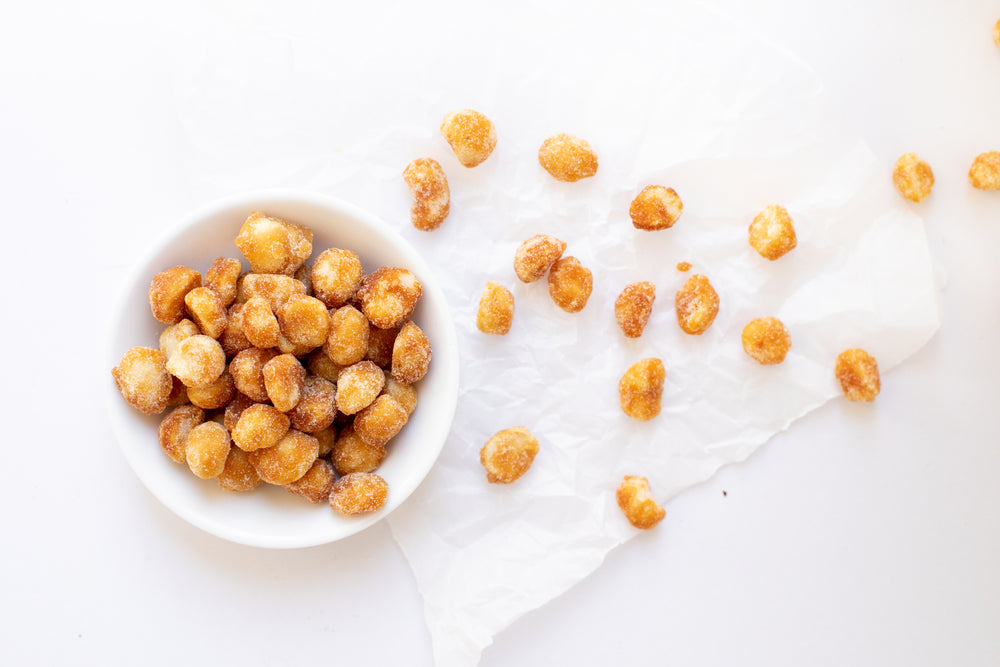 Honey Roasted Macadamias Seconds Nutworks Australia